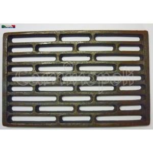 Grille Cendre en Fonte G302 Carrée sur mesure - GRILLES POUR